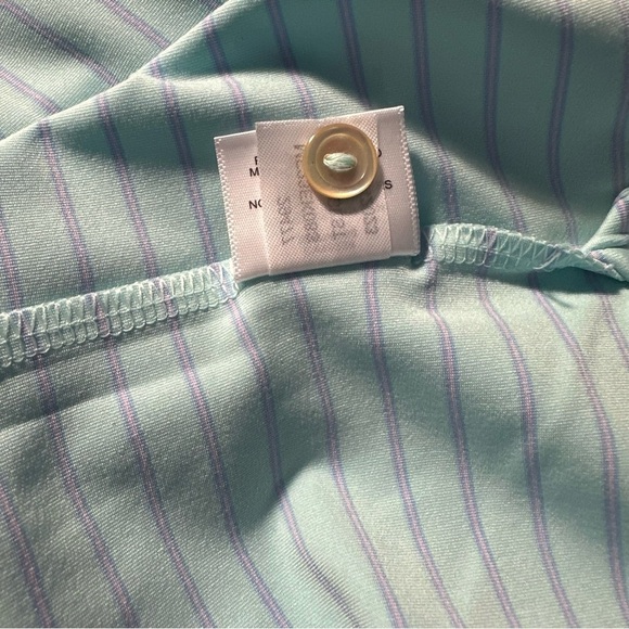 Peter Millar Summer Comfort Crown Striped Polo
Celeste Size XXL NWT Retail $100 - Picture 6 of 9